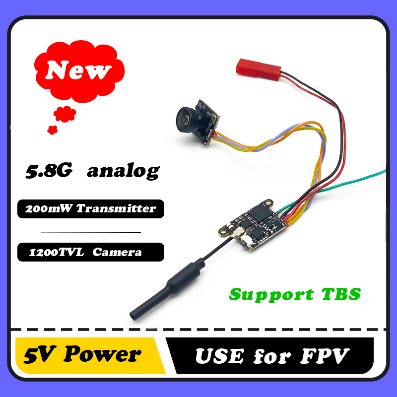 Fpv Drone Vtx - SLONWAKE 5.8G 1200TVL FPV Camera VTX