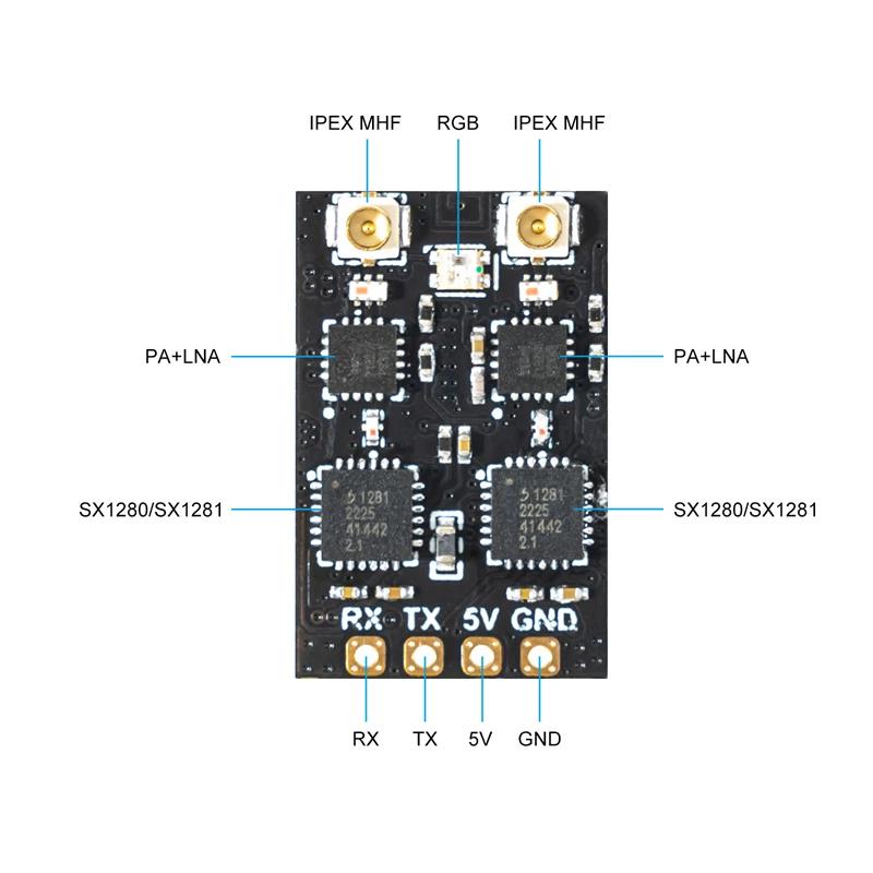 BETAFPV SuperD ELRS Receiver 2 - đánh giá và giá Fpv Drone Antenna