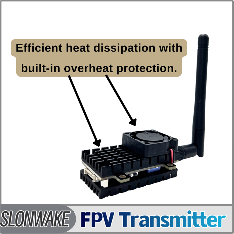 SLONWAKE 5.8G 3000mW Simulatio - đánh giá và giá Fpv Drone Transmitter