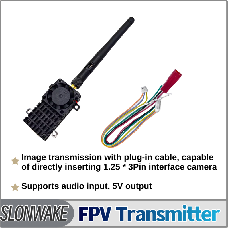 SLONWAKE 5.8G 3000mW Simulatio - đánh giá và giá Fpv Drone Transmitter