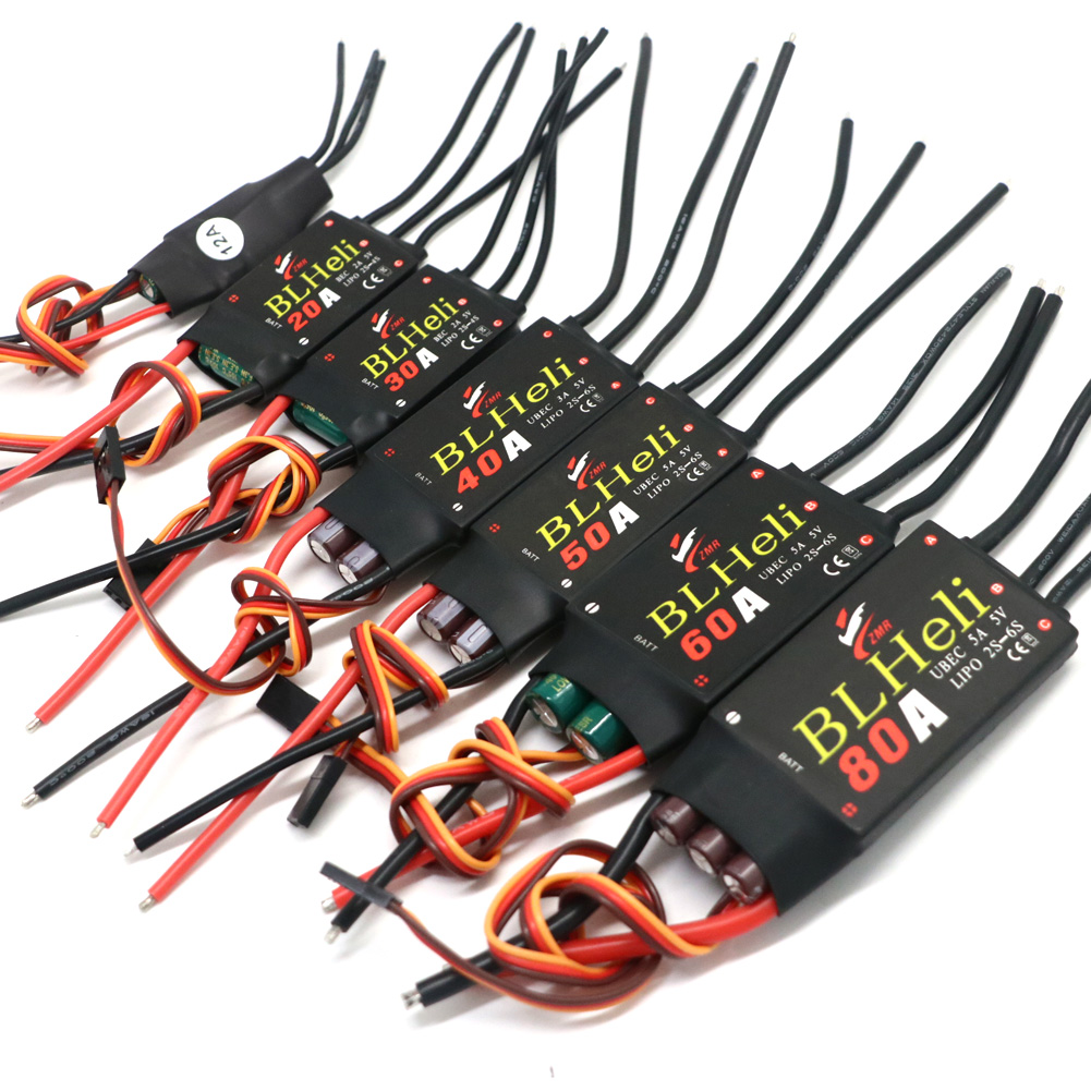 BLHeli Brushless ESC 80A 12A 2 - đánh giá và giá Fpv Drone Receiver